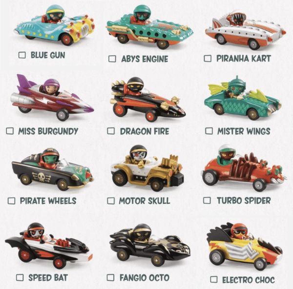 Racers Crazy Motors Djeco